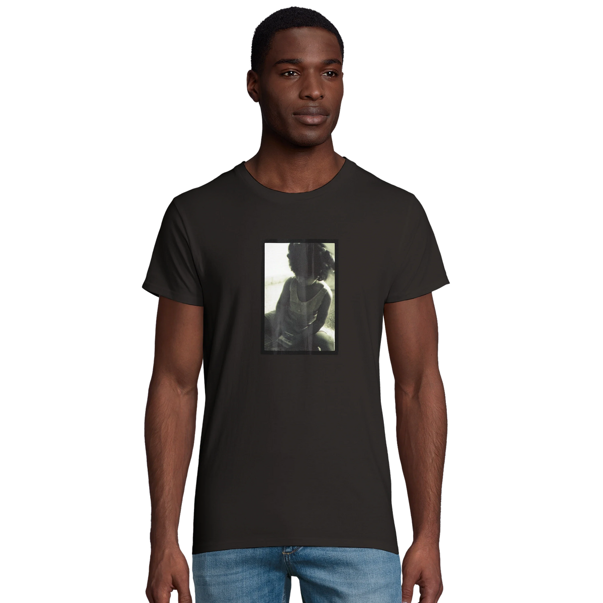 Sharing - "Little Secret" T-shirt Deep Black 4