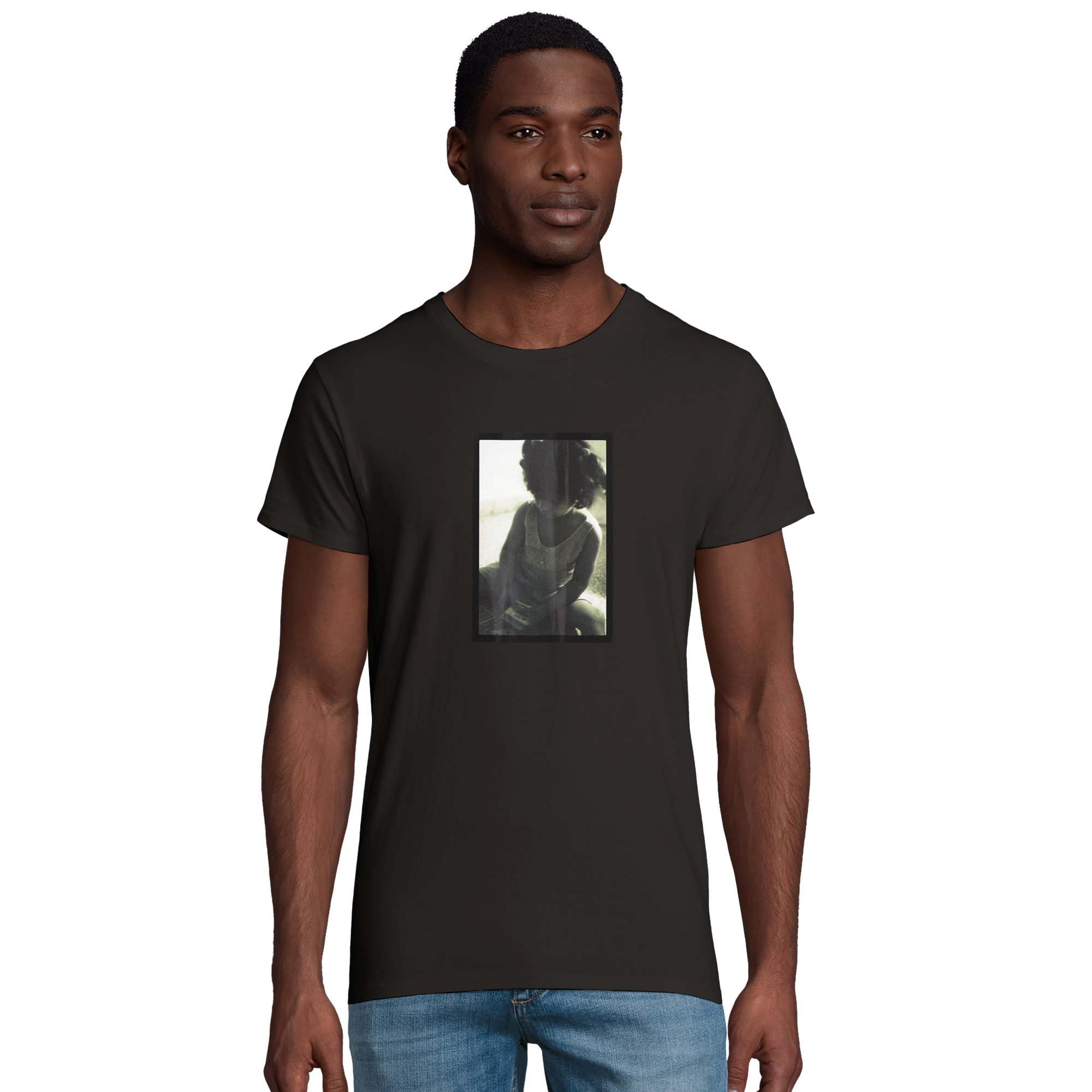 Sharing - "Little Secret" T-shirt Deep Black 4