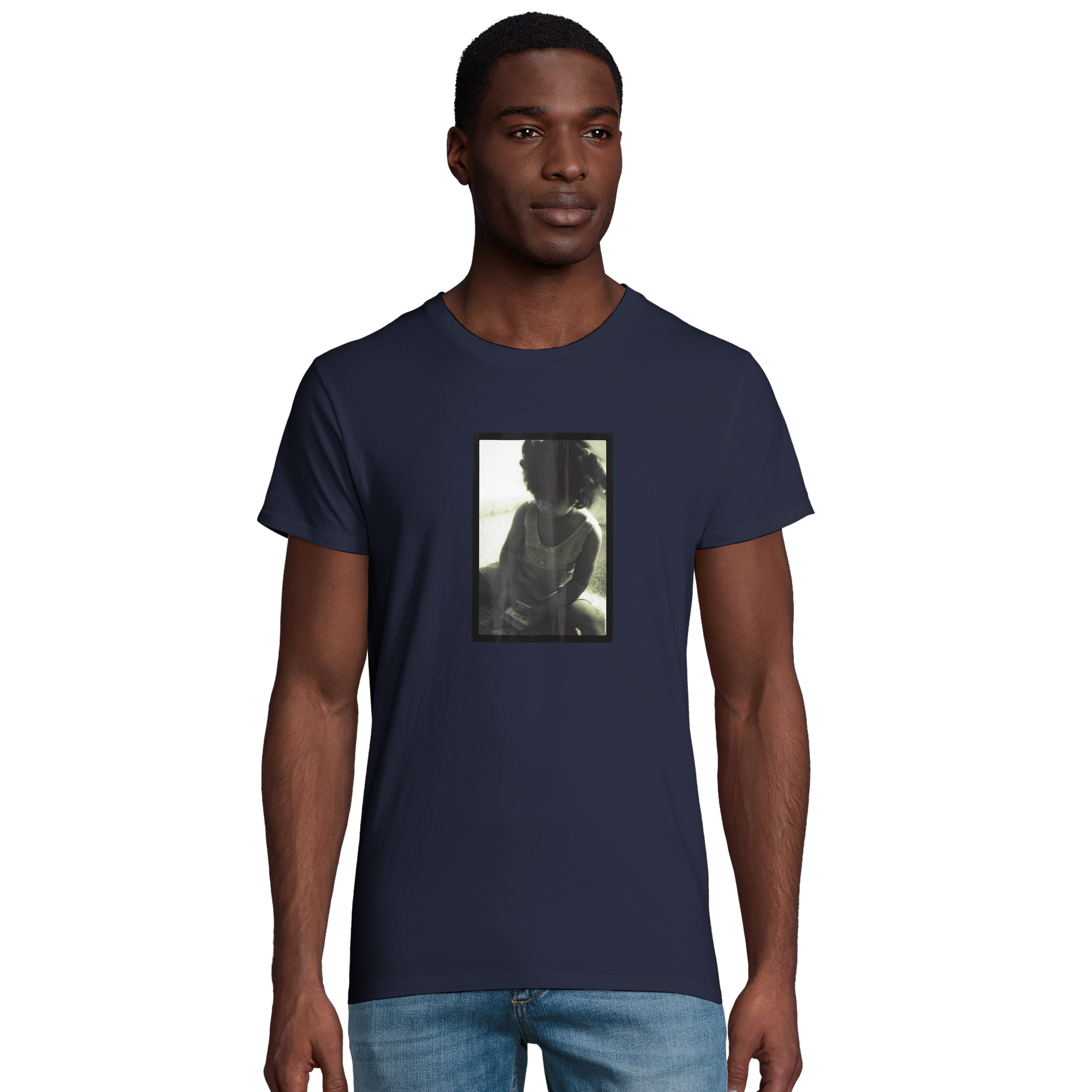 Sharing - "Little Secret" T-shirt French Navy 4