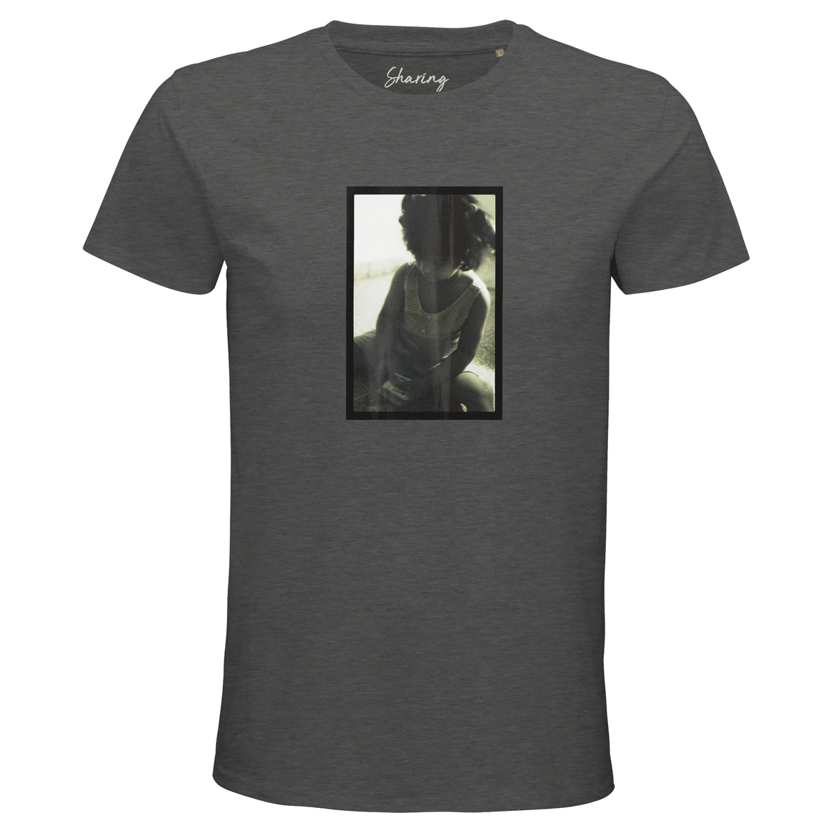 Sharing - "Little Secret" T-shirt Grey Melange 1