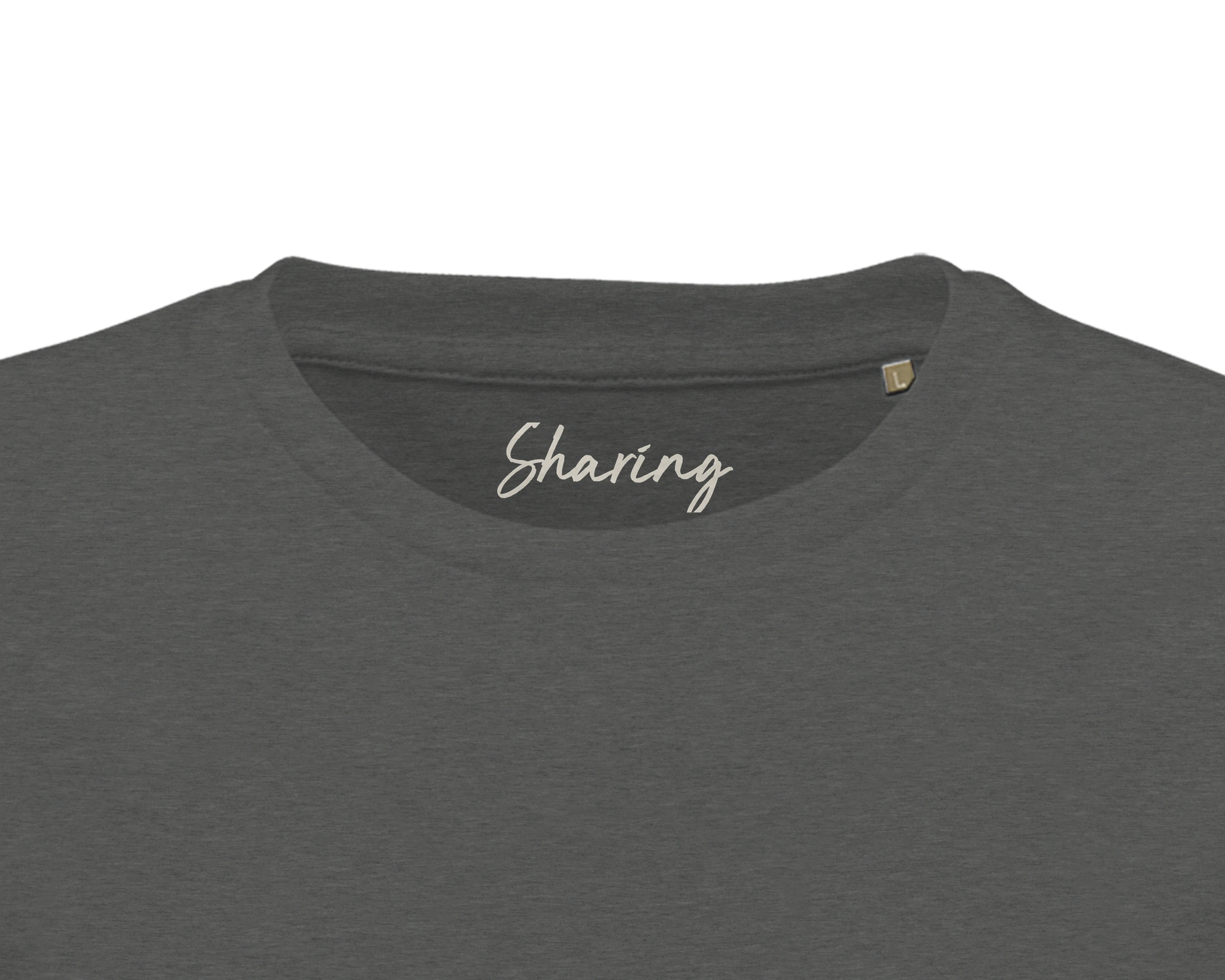 Sharing - "Little Secret" T-shirt Grey Melange 2