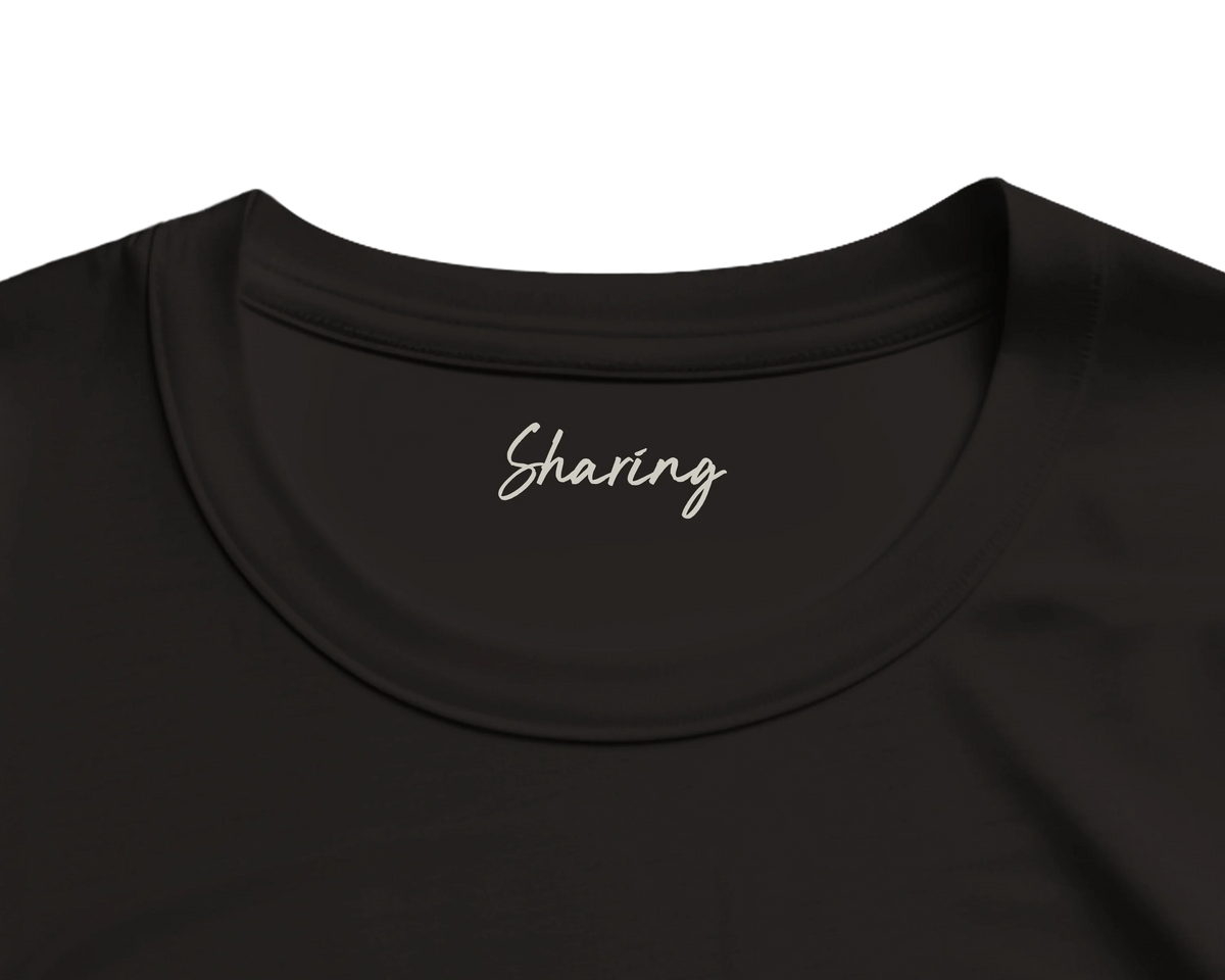 Sharing - "Little Secret" T-shirt Deep Black 2