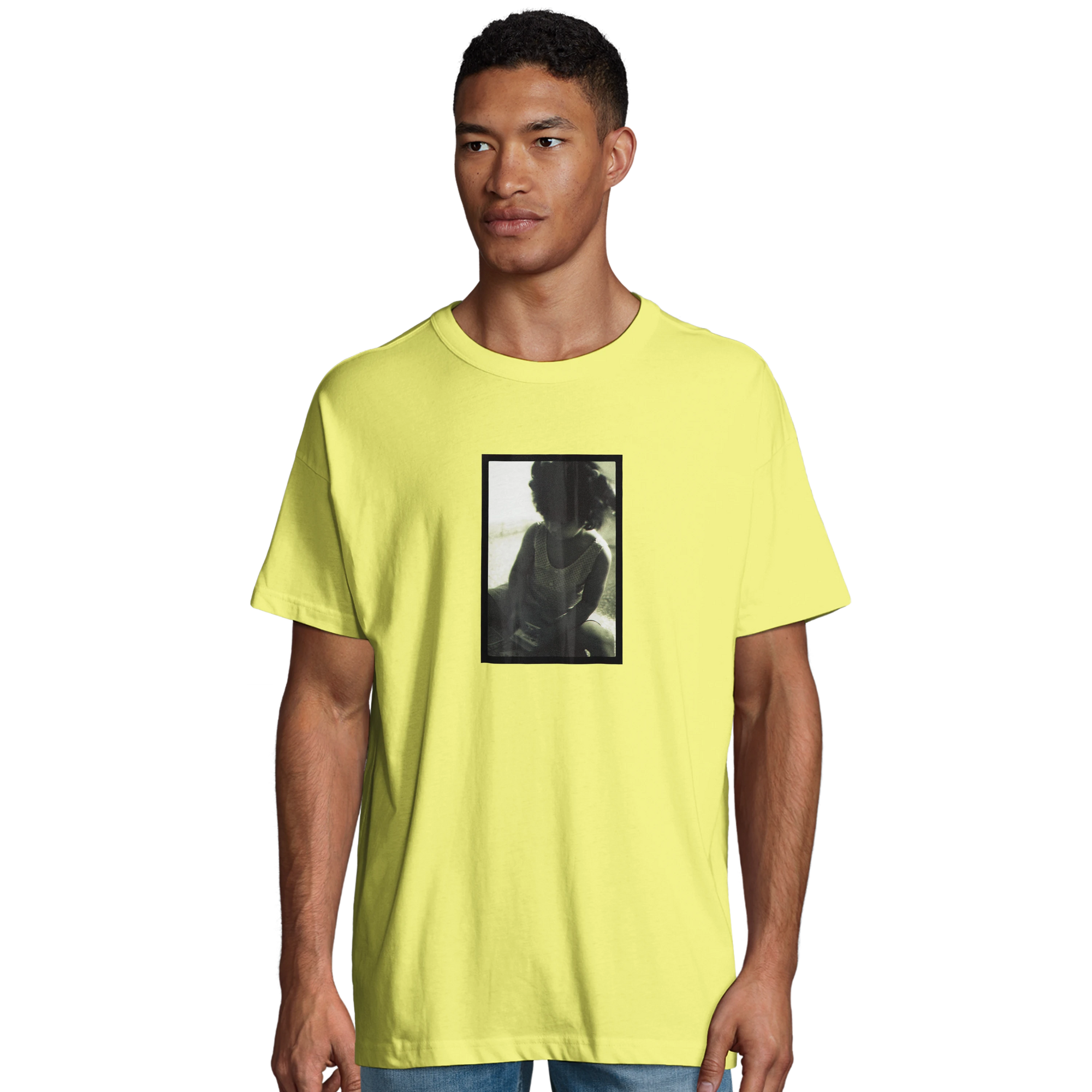 Sharing - "Little Secret" T-shirt Light Yellow 4