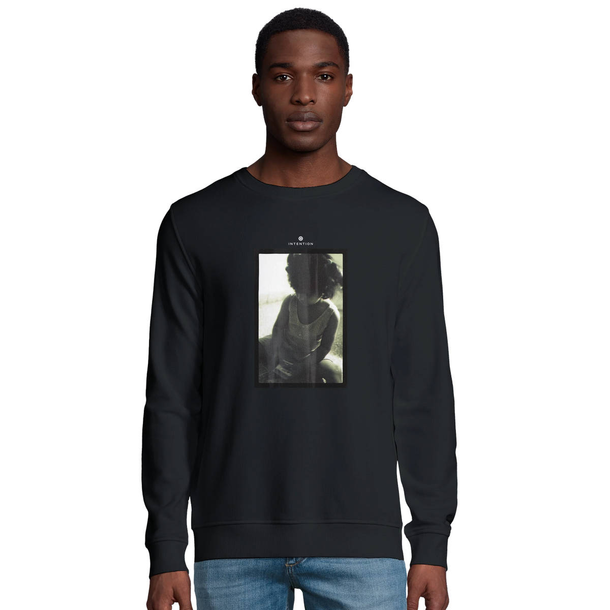 Sharing - "Little Secret" Sweatshirt Black 3