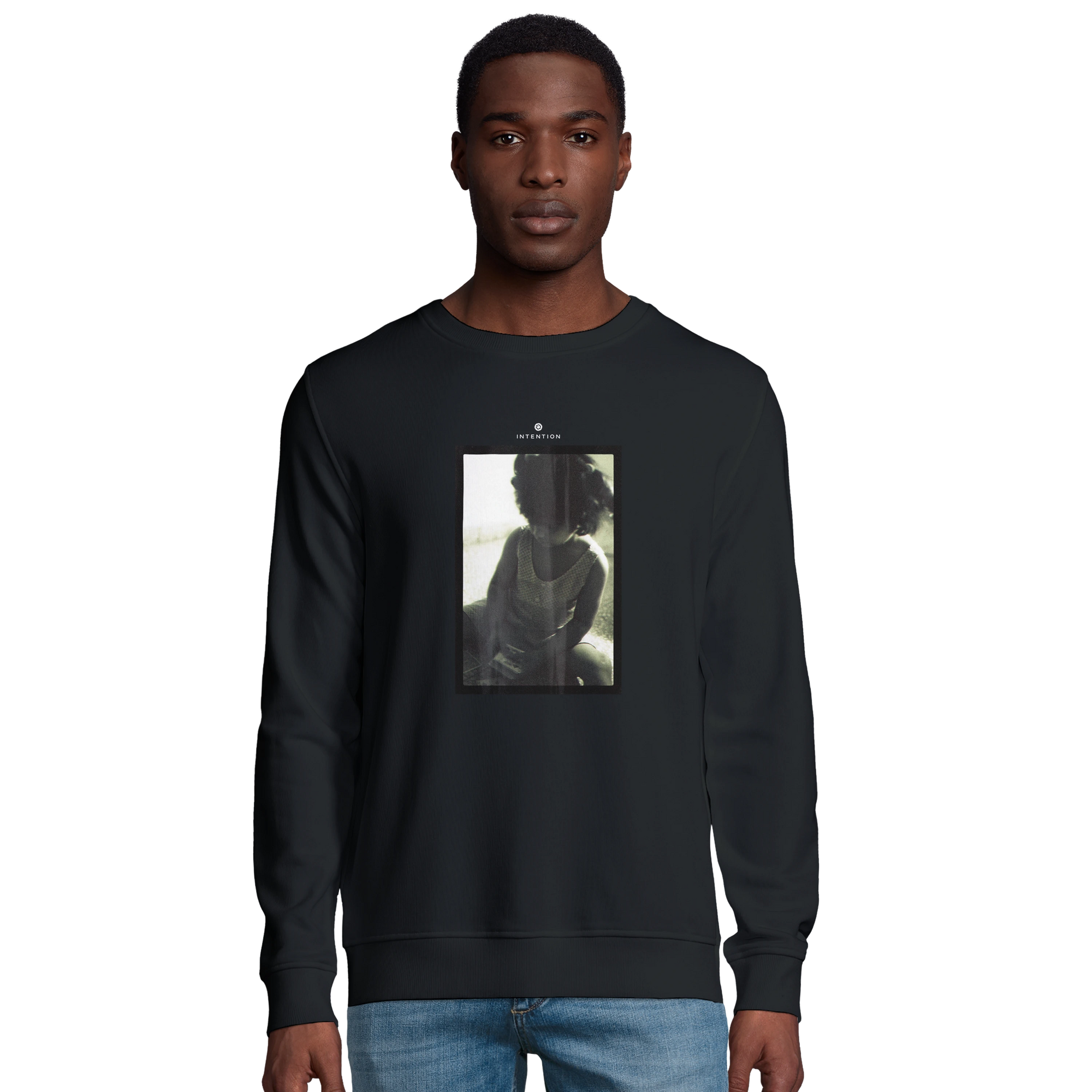 Sharing - "Little Secret" Sweatshirt Black 3