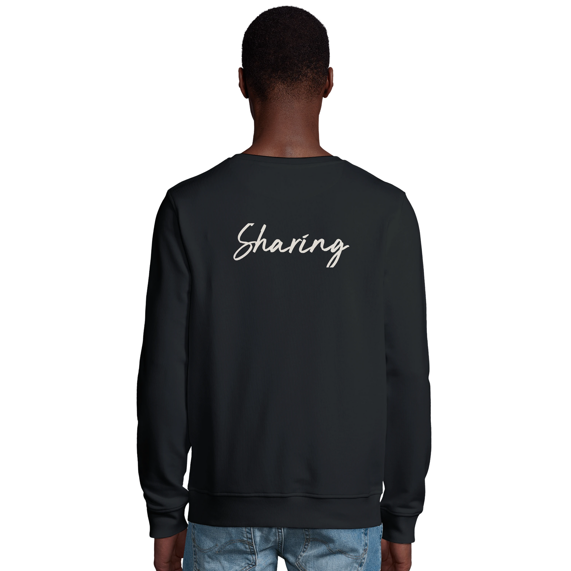 Sharing - "Little Secret" Sweatshirt Black 4