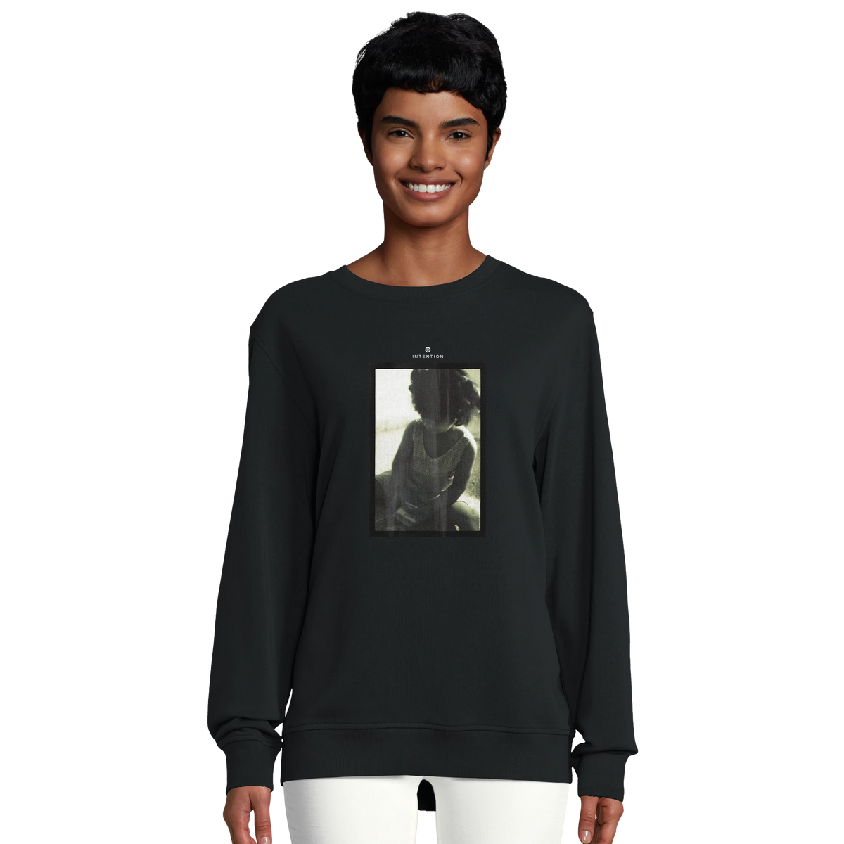 Sharing - "Little Secret" Sweatshirt Black 5