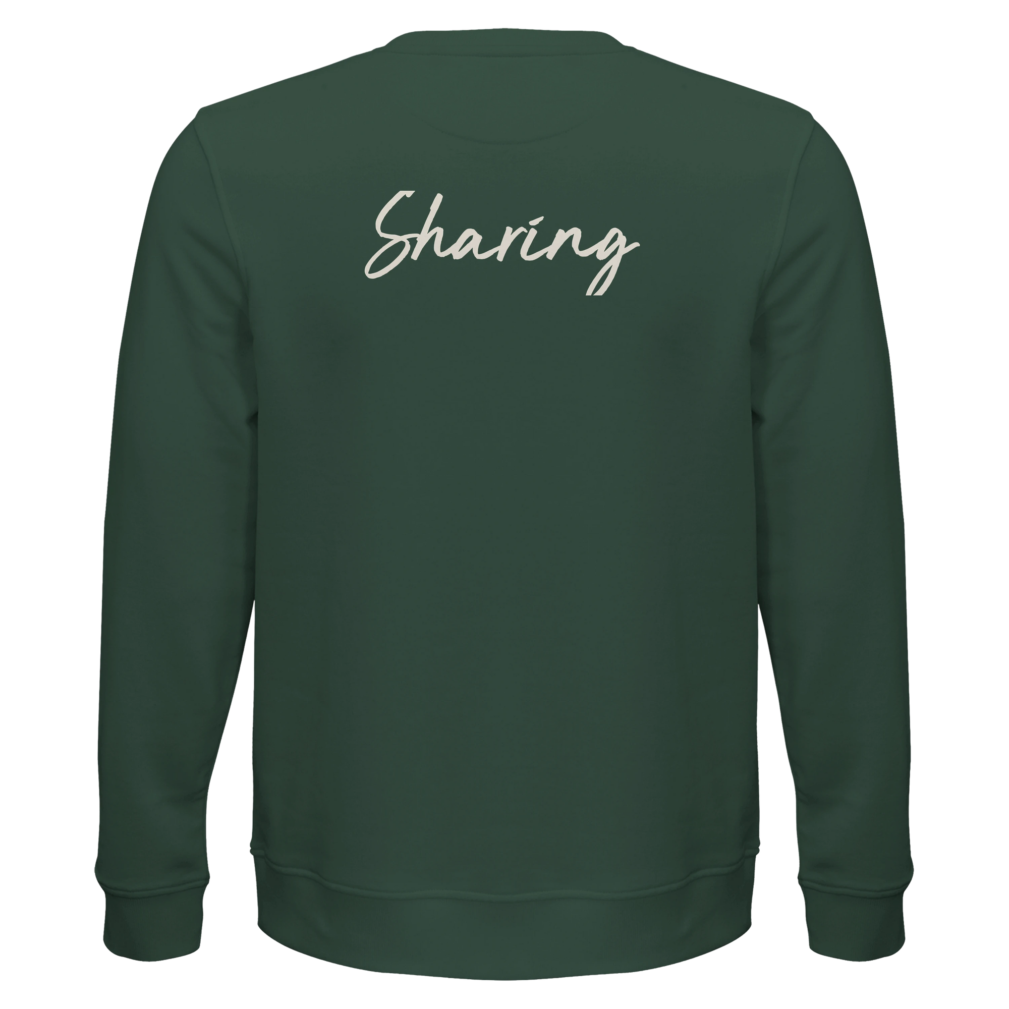 Sharing - "Little Secret" Sweatshirt Bottle Green 2