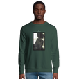 Sharing - "Little Secret" Sweatshirt Bottle Green 3