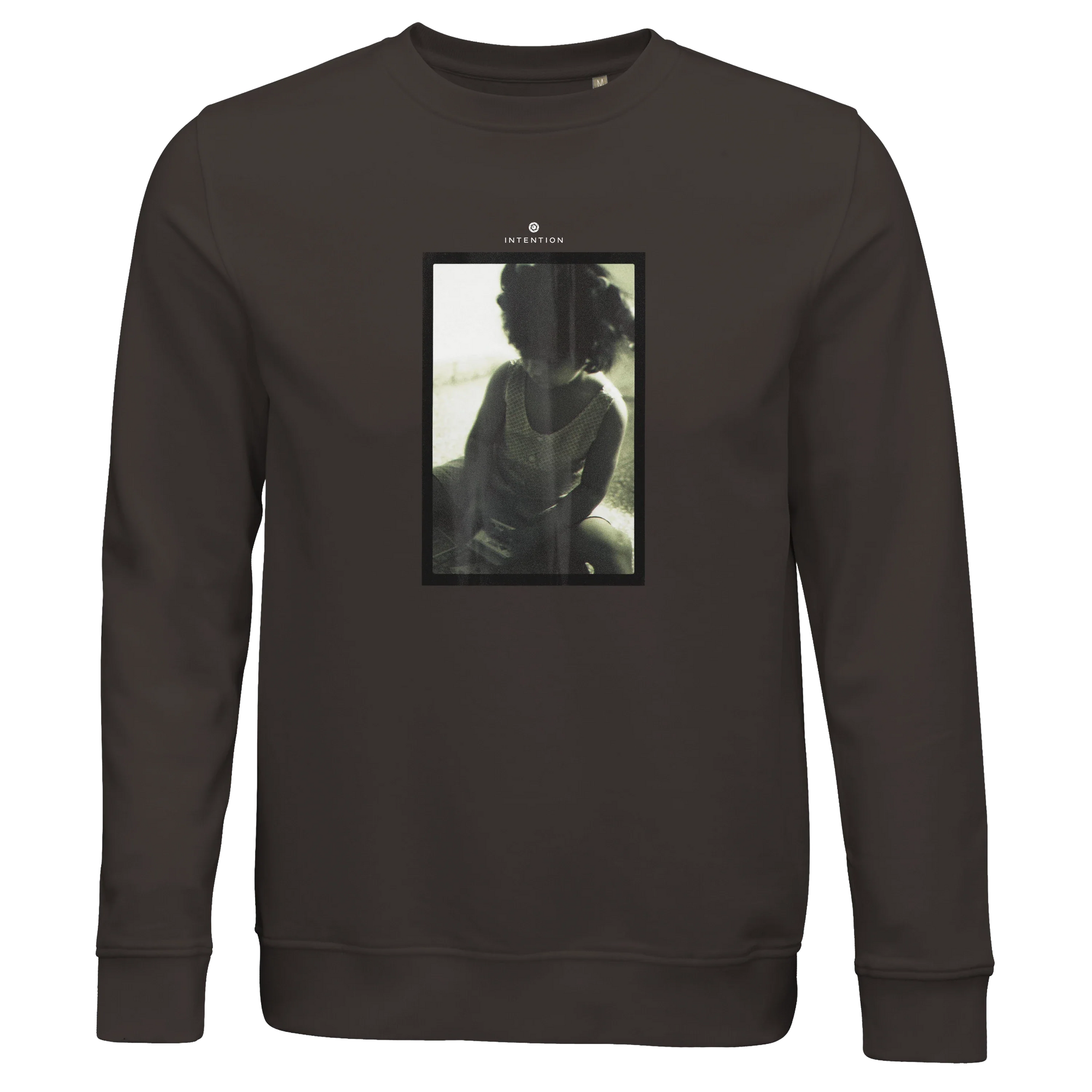 Sharing - "Little Secret" Sweatshirt deep charcoal grey 1