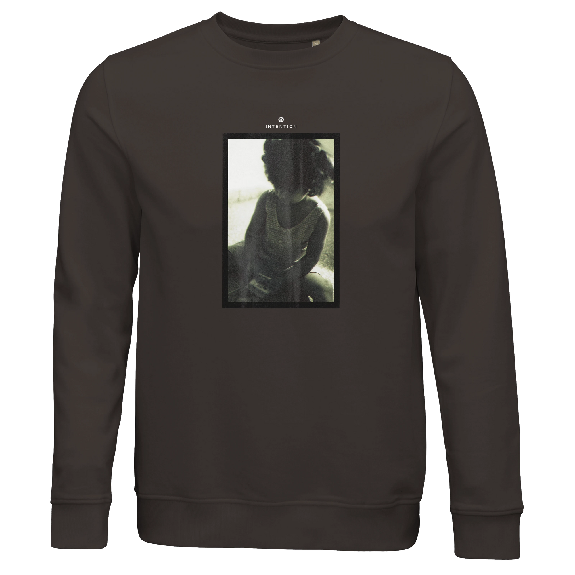 Sharing - "Little Secret" Sweatshirt deep charcoal grey 1
