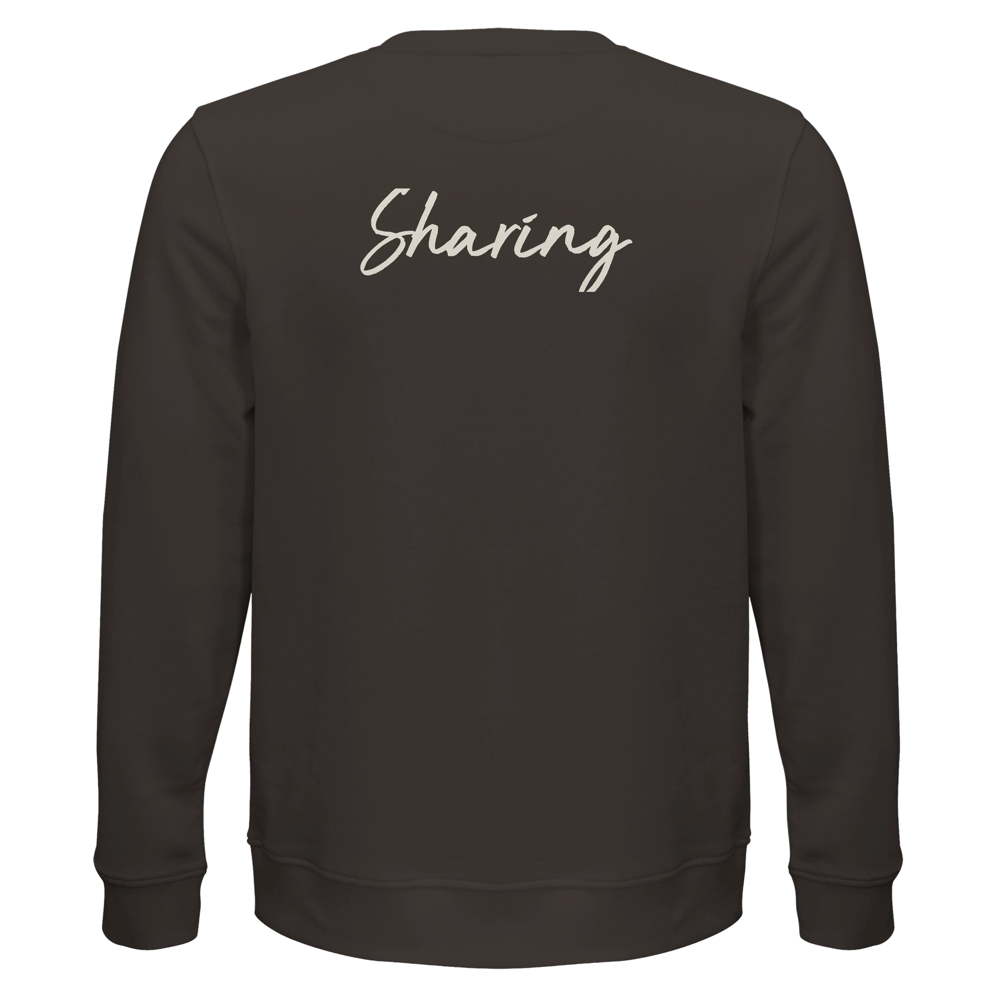 Sharing - "Little Secret" Sweatshirt deep charcoal grey 2