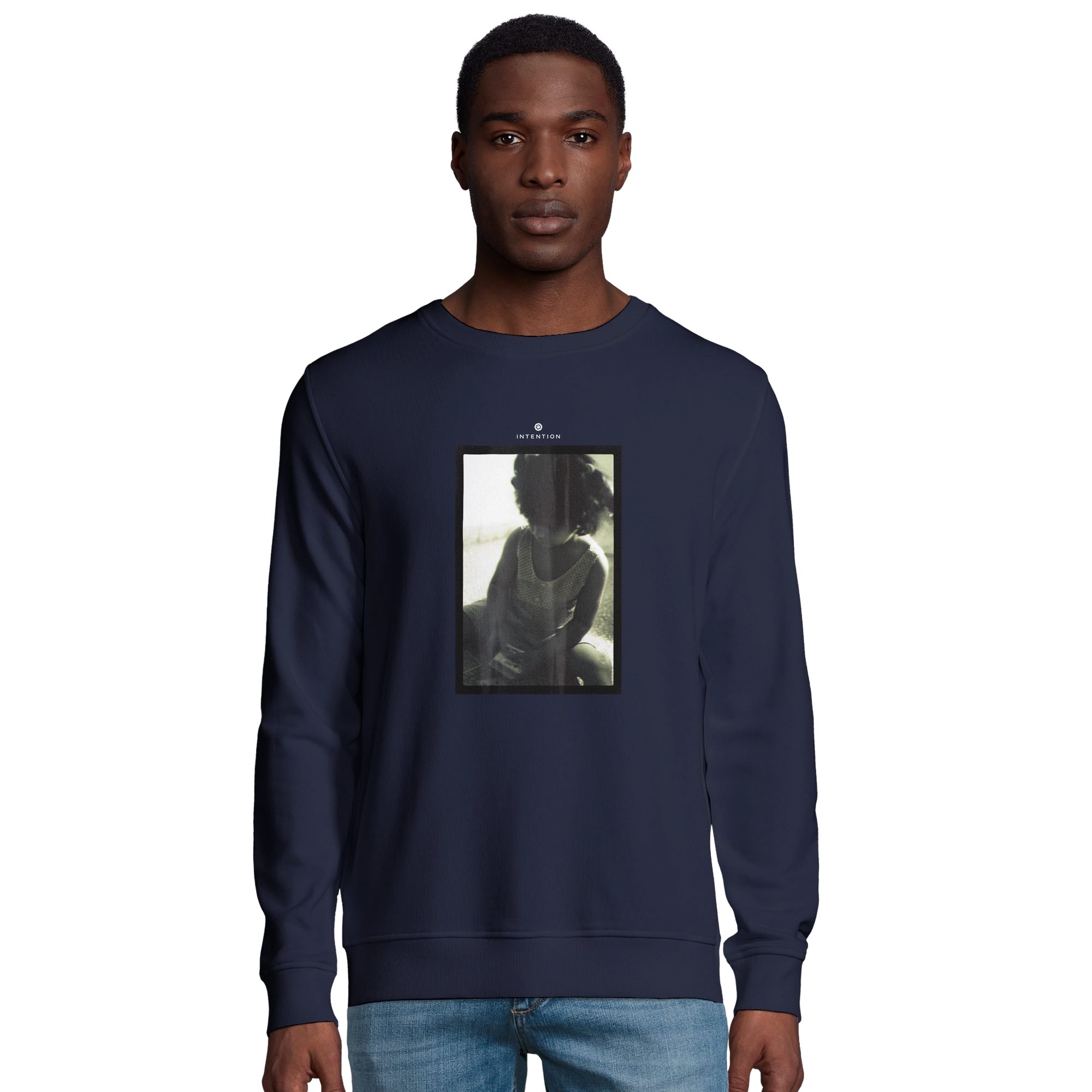 Sharing - "Little Secret" Sweatshirt French Navy 3