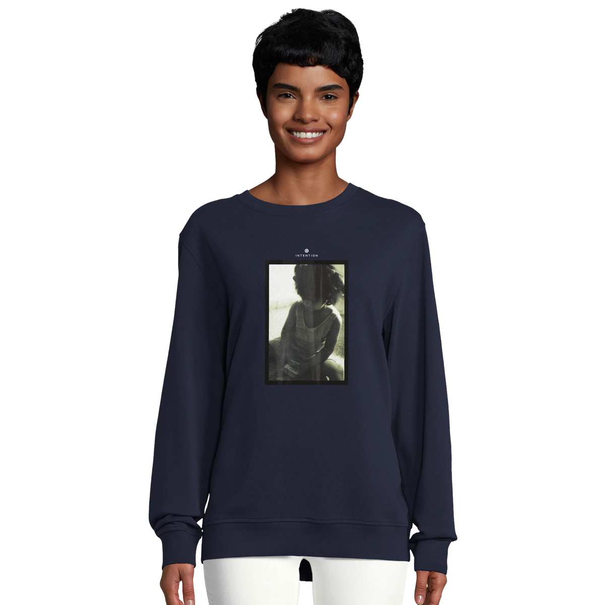 Sharing - "Little Secret" Sweatshirt French Navy 5