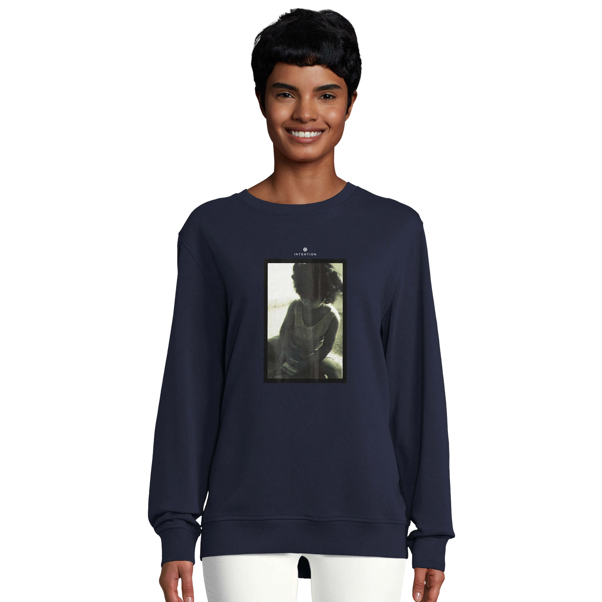 Sharing - "Little Secret" Sweatshirt French Navy 5