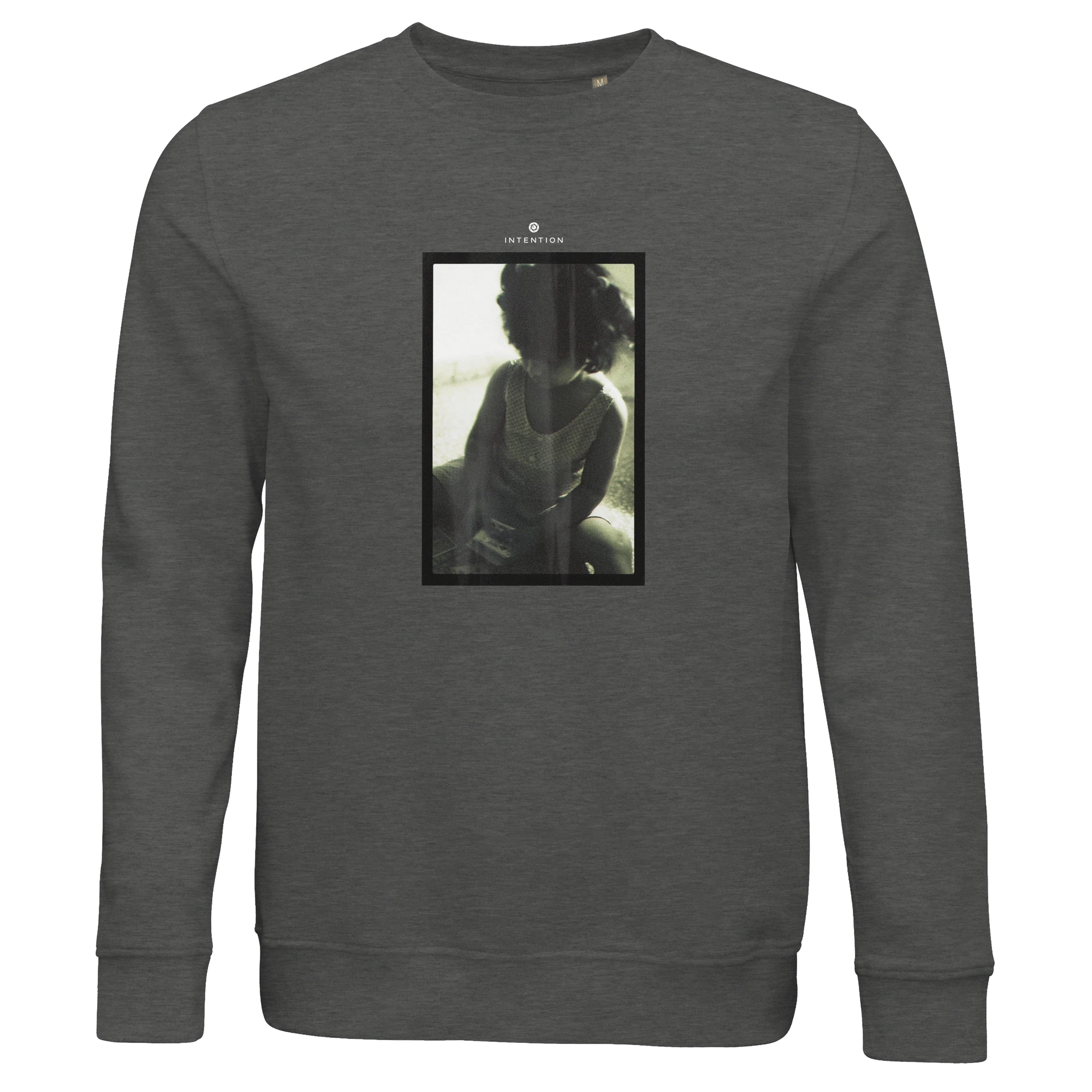 Sharing - "Little Secret" Sweatshirt Grey Melange 1