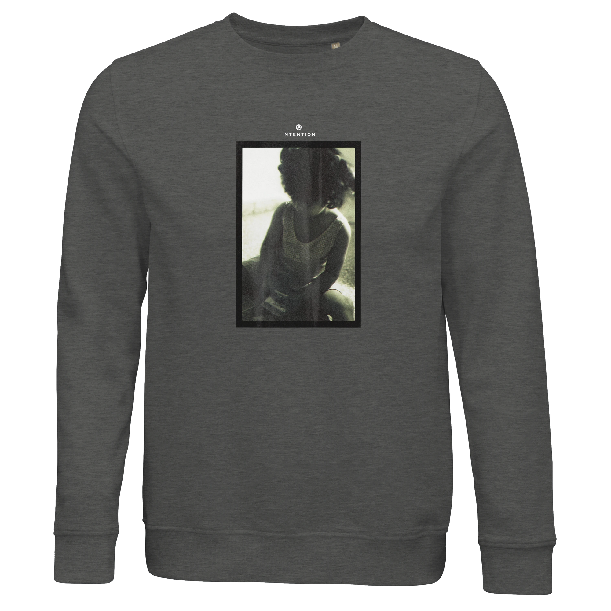 Sharing - "Little Secret" Sweatshirt Grey Melange 1