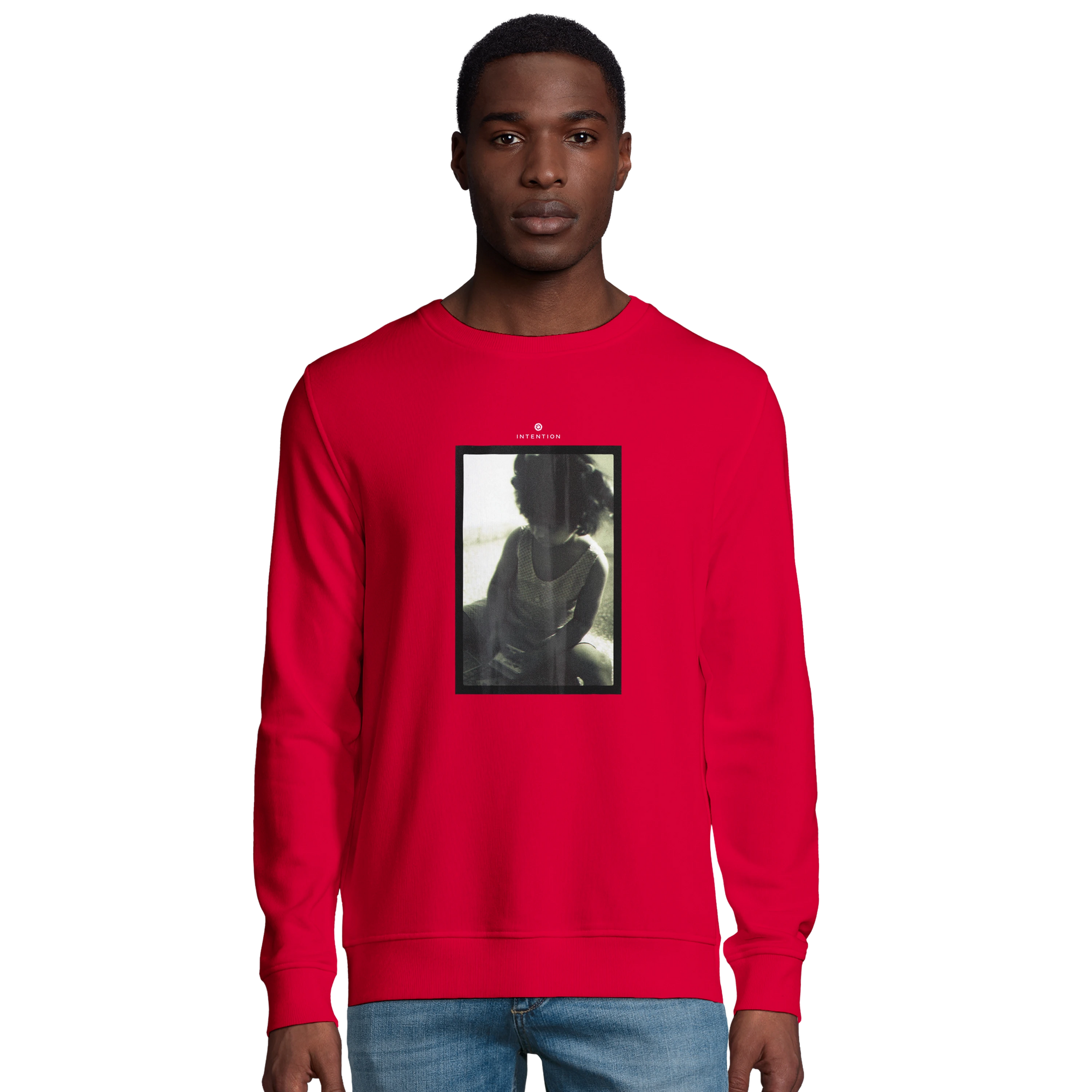 Sharing - "Little Secret" Sweatshirt Red 3