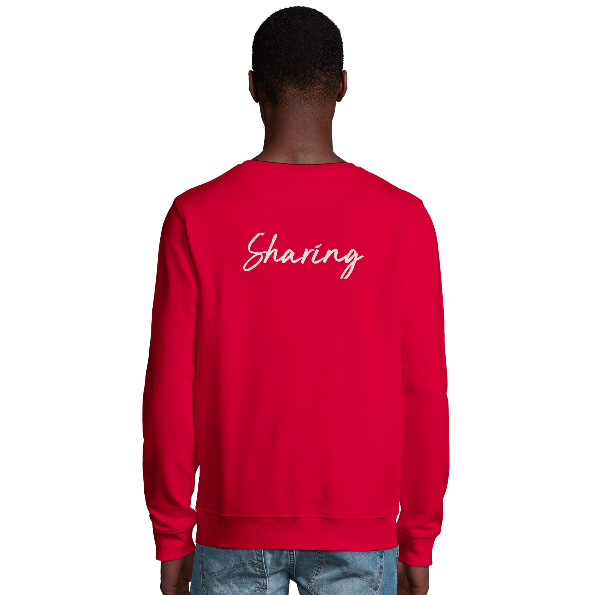 Sharing - "Little Secret" Sweatshirt Red 4