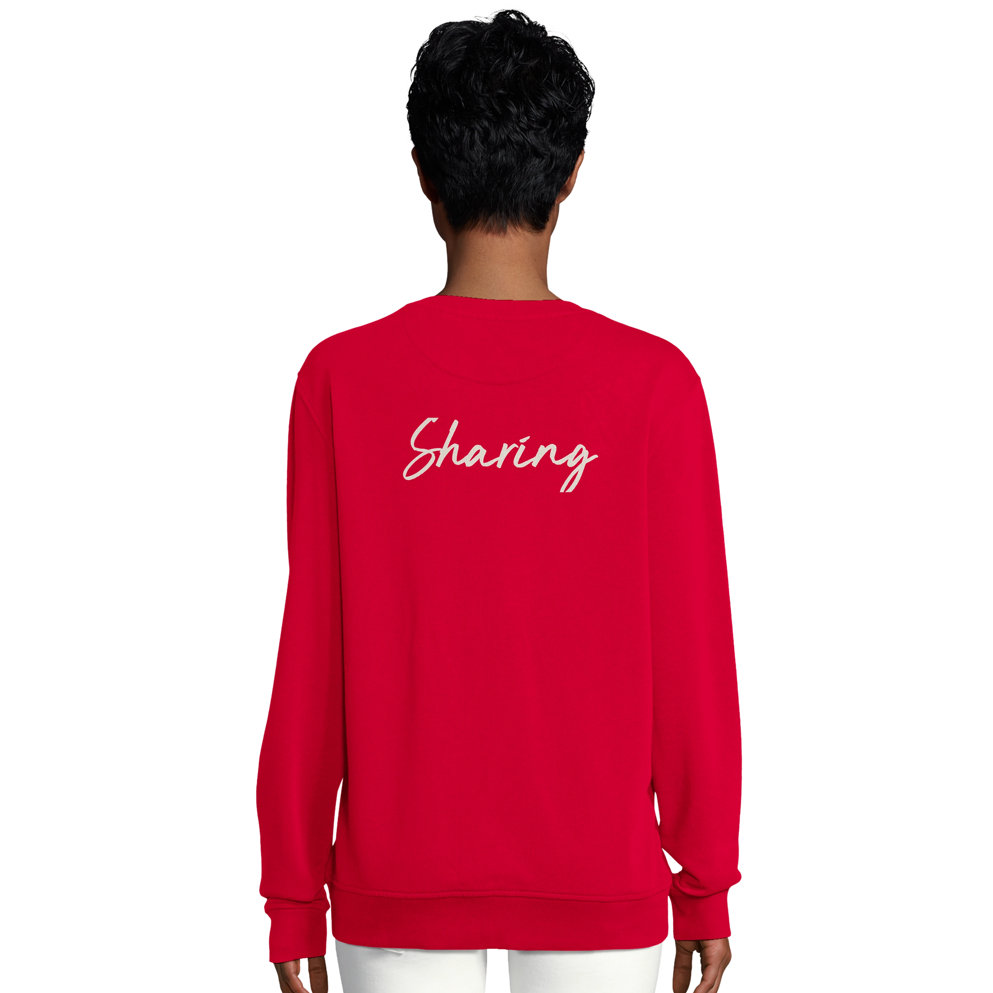 Sharing - "Little Secret" Sweatshirt Red 6