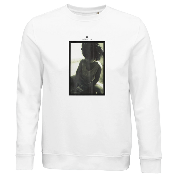 Sharing - "Little Secret" Sweatshirt White 1