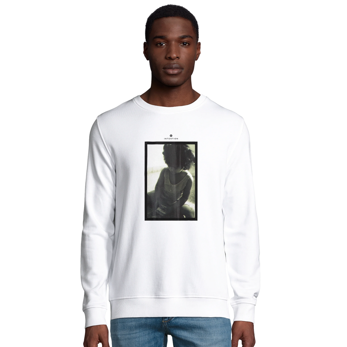Sharing - "Little Secret" Sweatshirt White 3