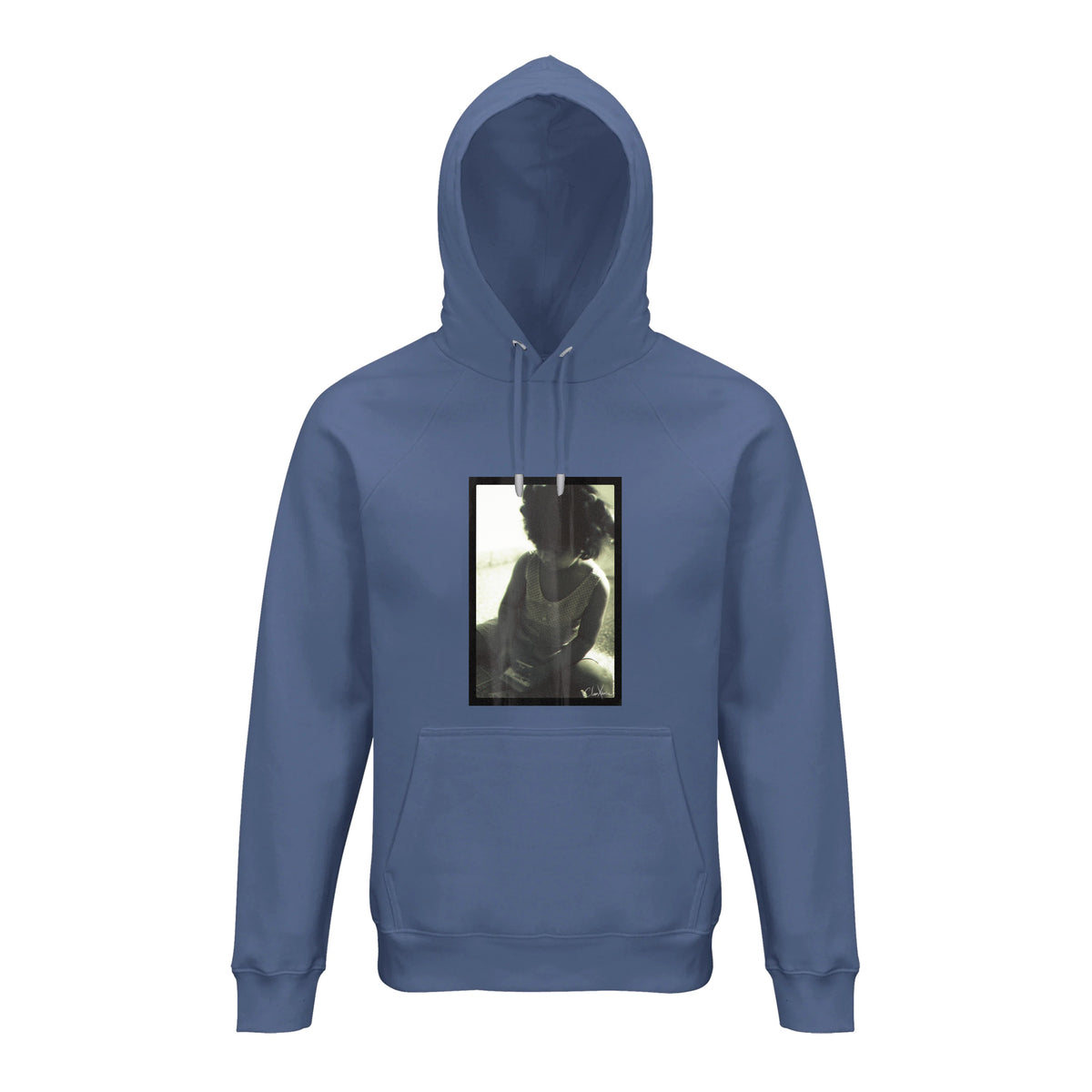 Sharing - "Little Secret" Hoodie Blue 1