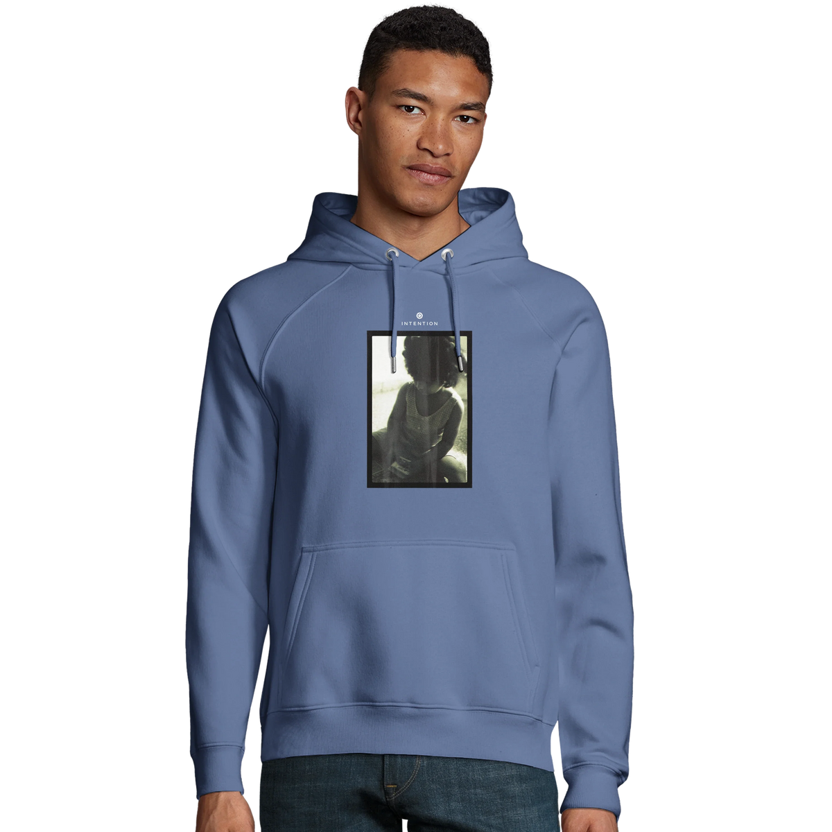 Sharing - "Little Secret" Hoodie Blue 3