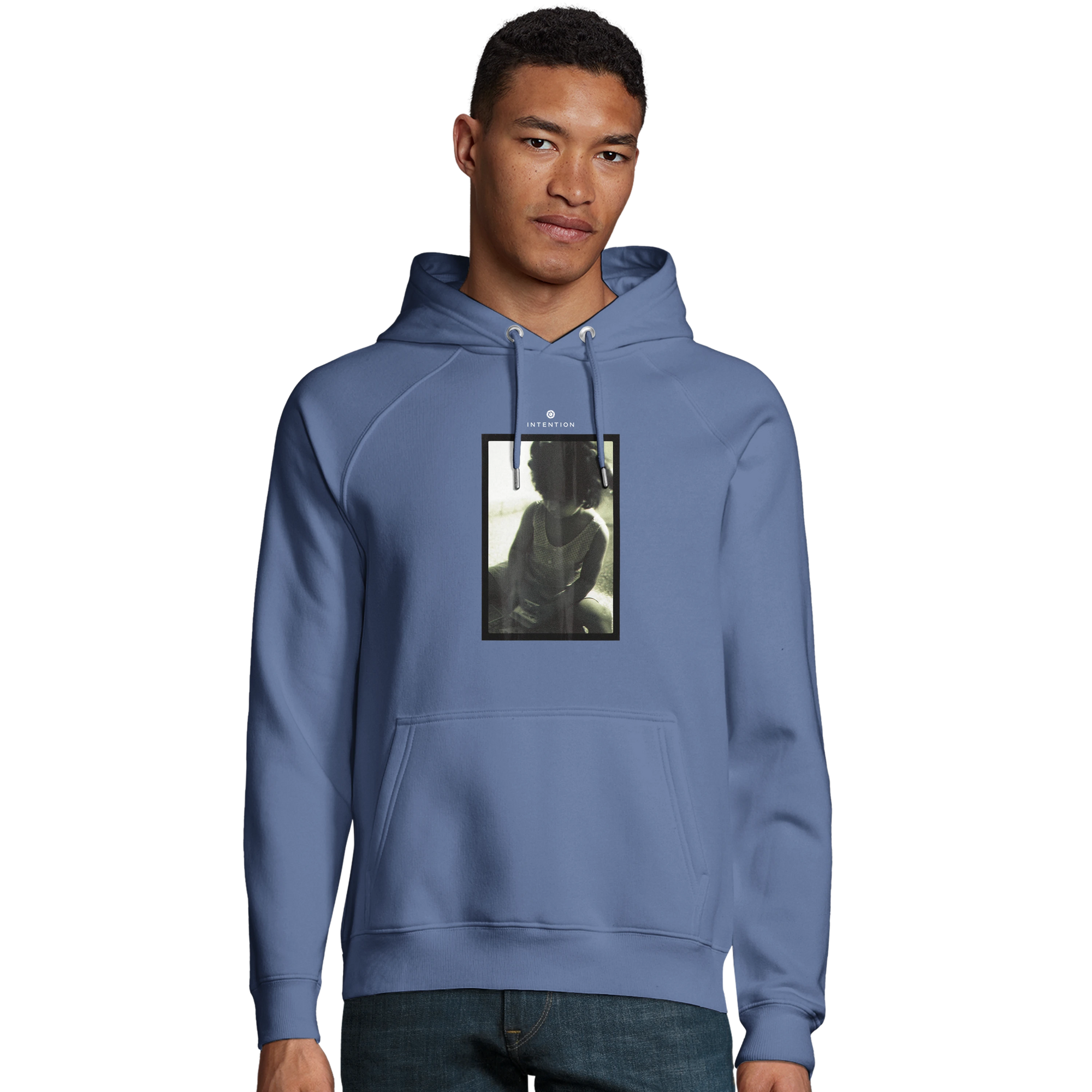 Sharing - "Little Secret" Hoodie Blue 3