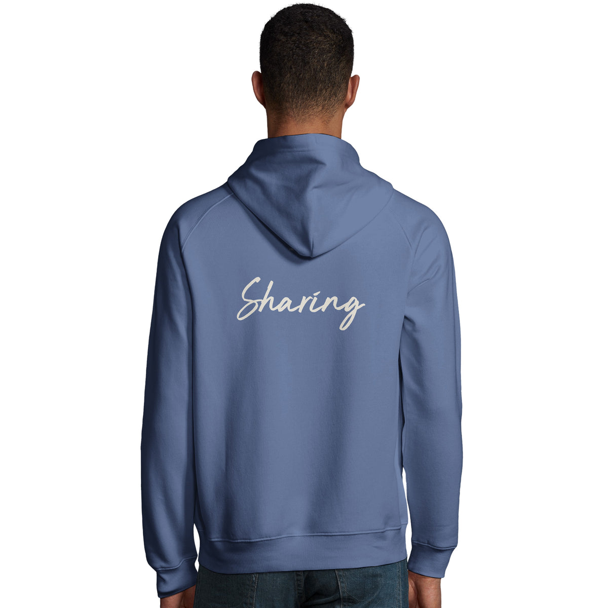 Sharing - "Little Secret" Hoodie Blue 4