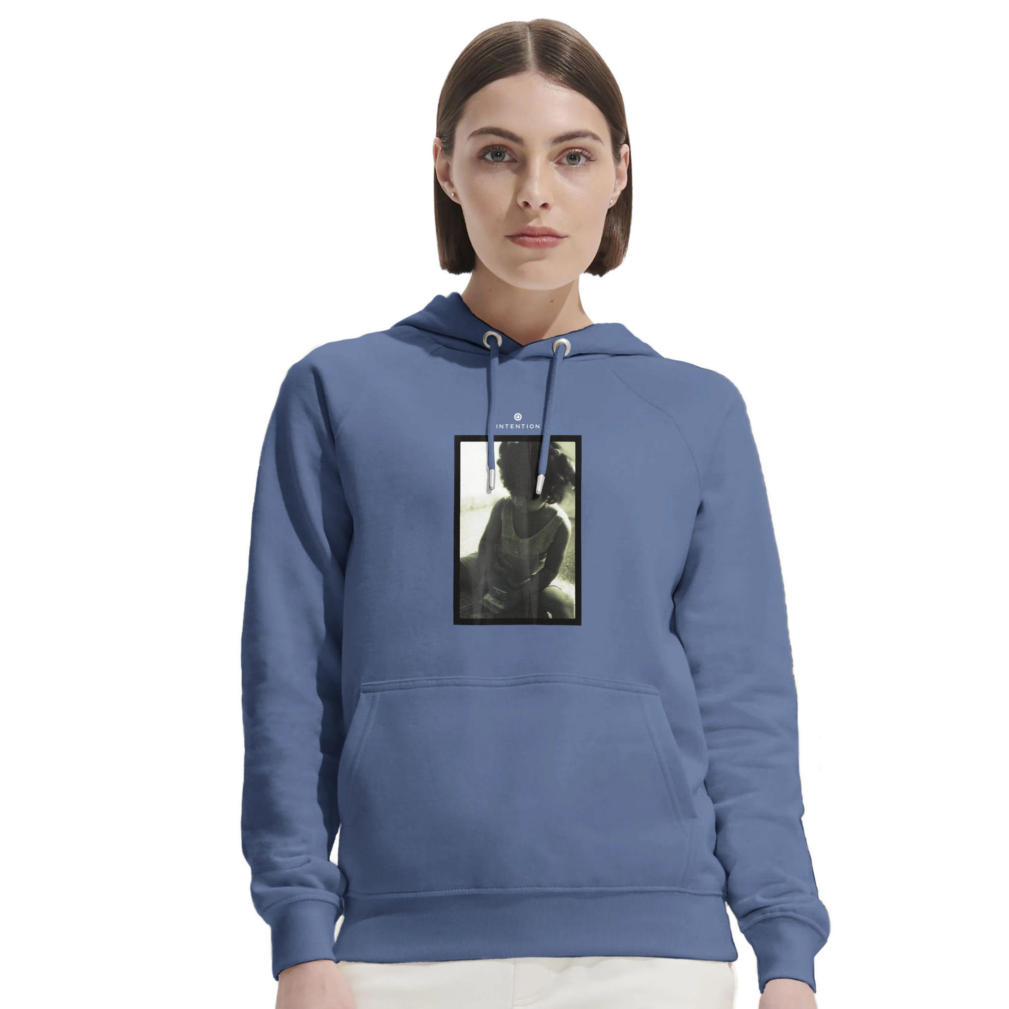 Sharing - "Little Secret" Hoodie Blue 5