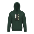 Sharing - "Little Secret" Hoodie Bottle Green 1
