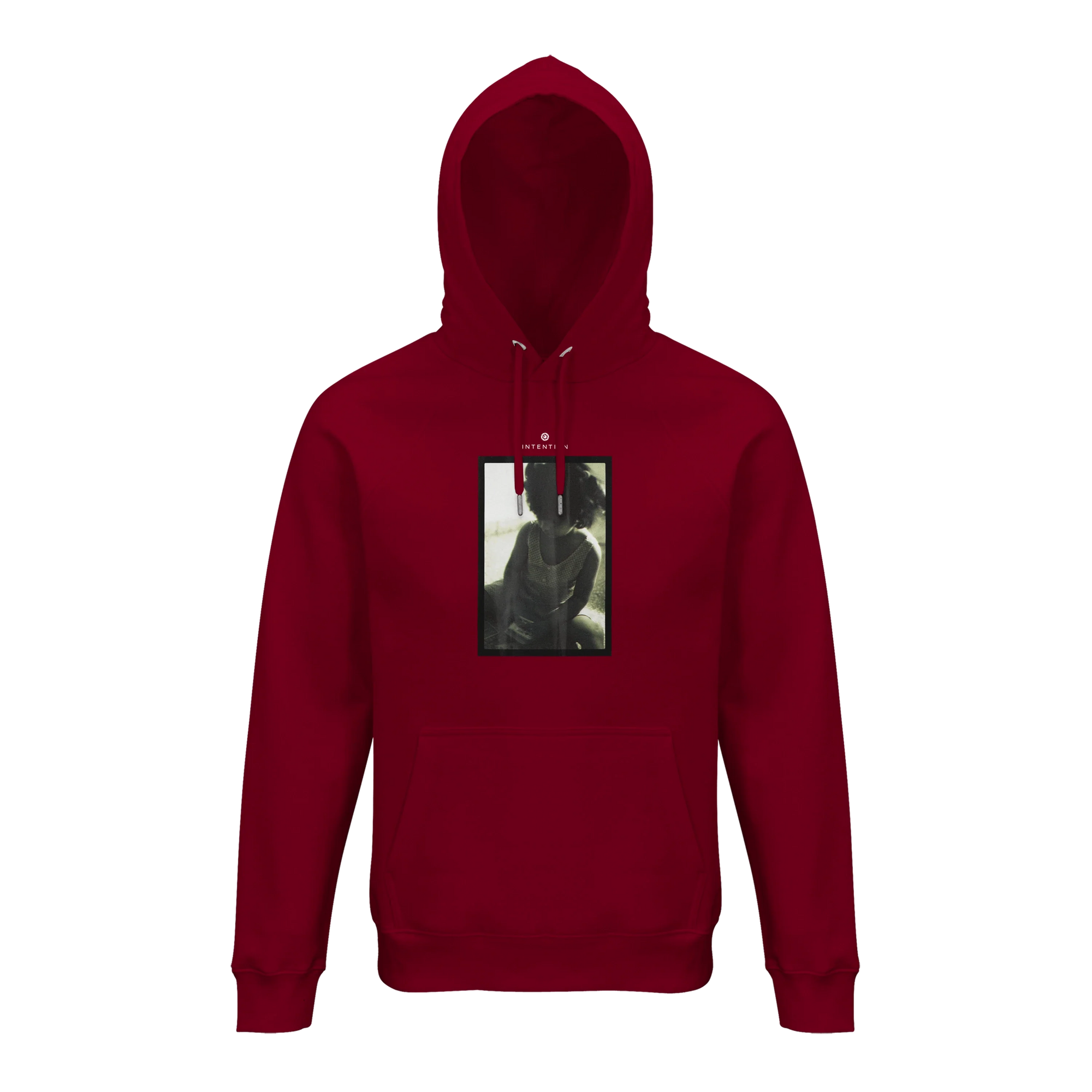 Sharing - "Little Secret" Hoodie Burgundy 1