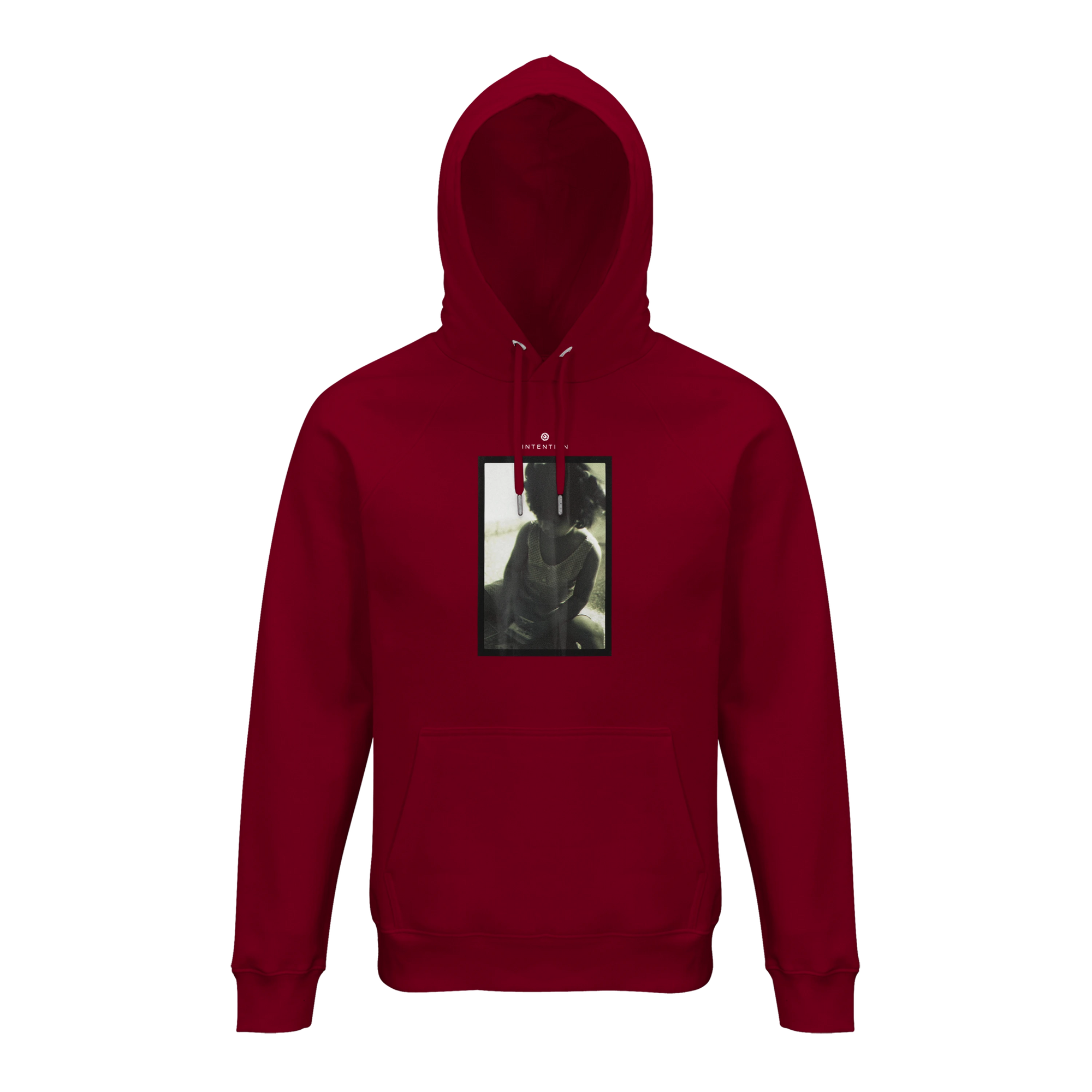 Sharing - "Little Secret" Hoodie Burgundy 1