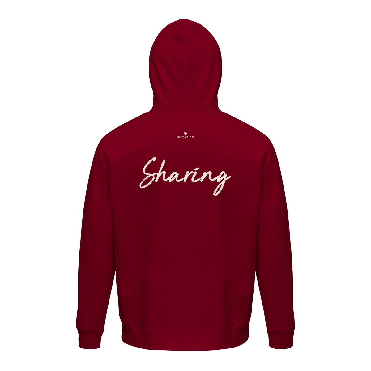 Sharing - "Little Secret" Hoodie Burgundy 2