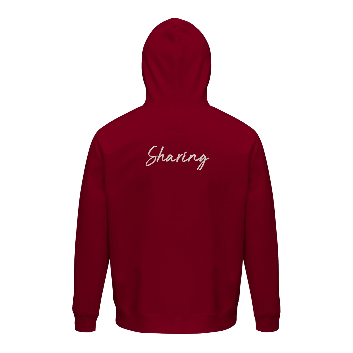 Sharing - "Little Secret" Hoodie Burgundy 2