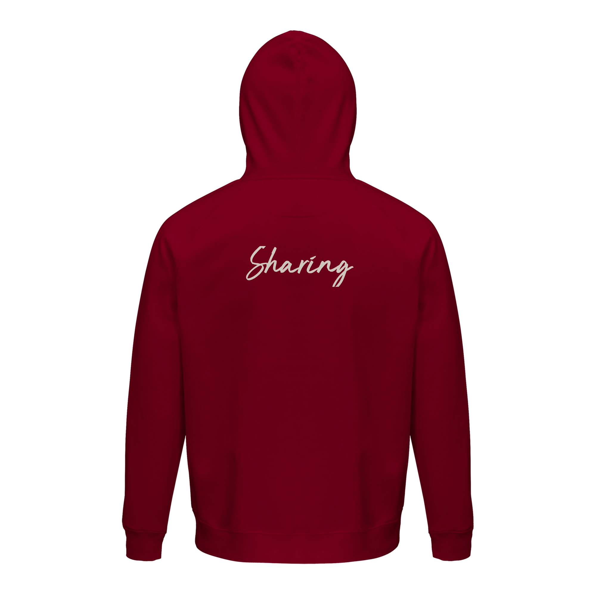 Sharing - "Little Secret" Hoodie Burgundy 2