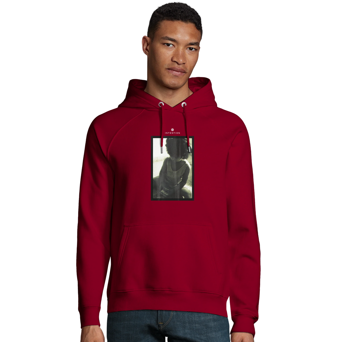 Sharing - "Little Secret" Hoodie Burgundy 3