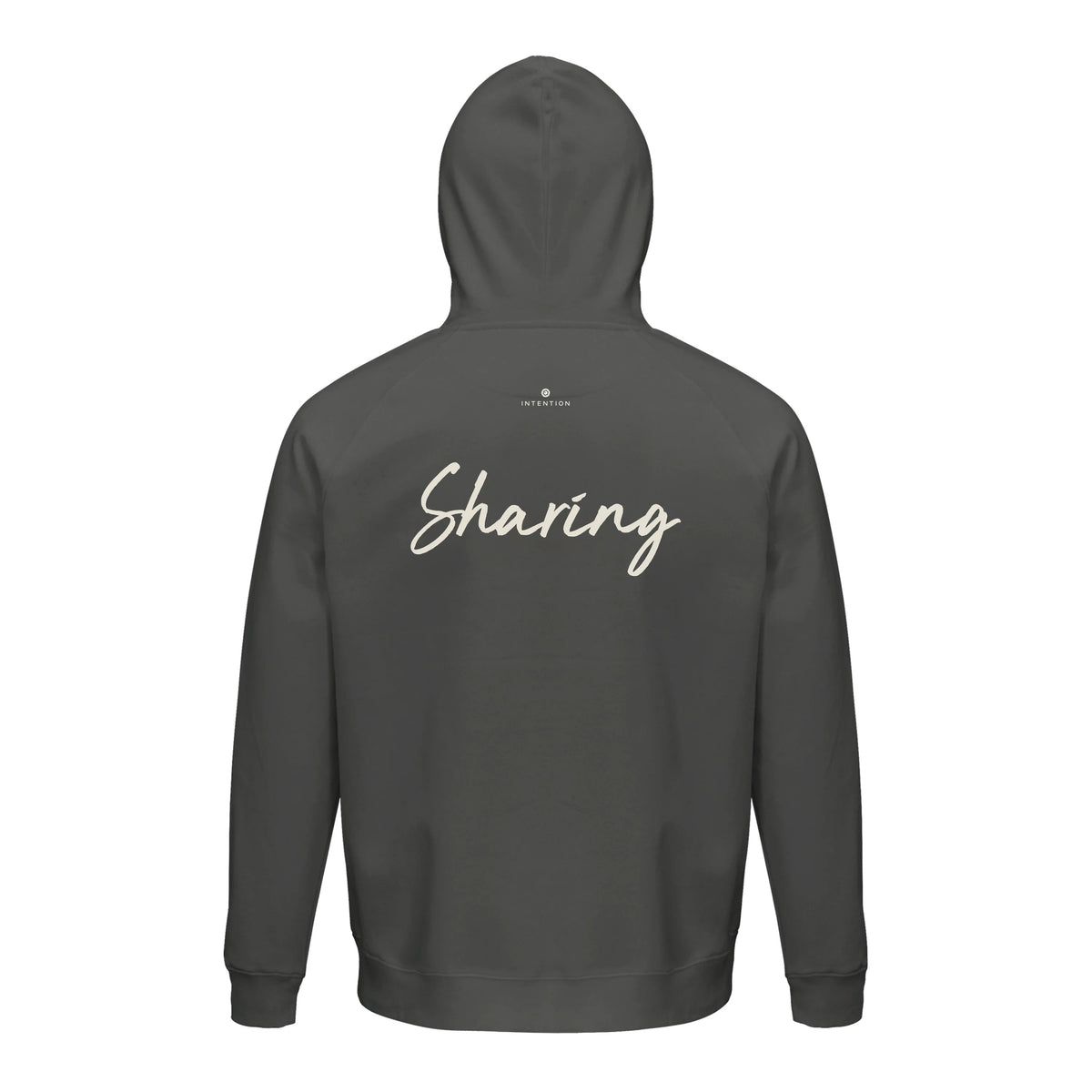Sharing - "Little Secret" Hoodie charcoal melange 2