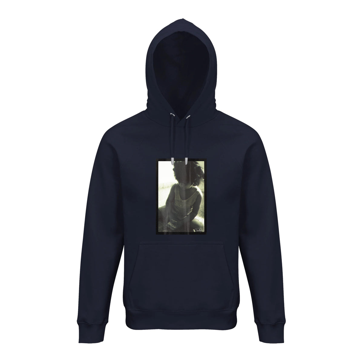 Sharing - "Little Secret" Hoodie French Navy 1