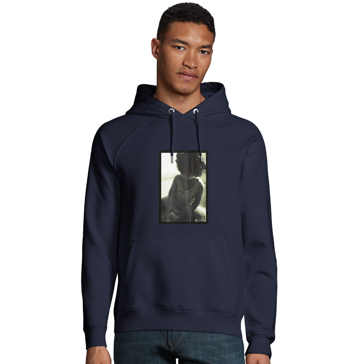 Sharing - "Little Secret" Hoodie French Navy 3