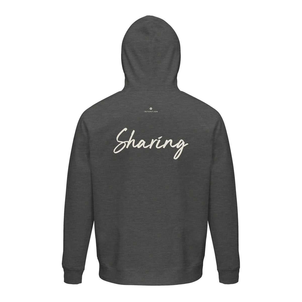 Sharing - "Little Secret" Hoodie Grey Melange 2