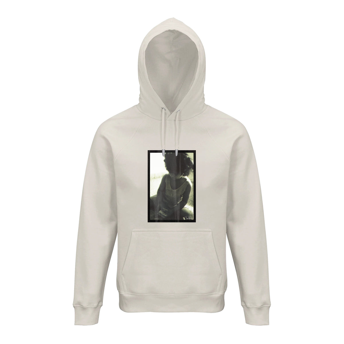 Sharing - "Little Secret" Hoodie Off White 1