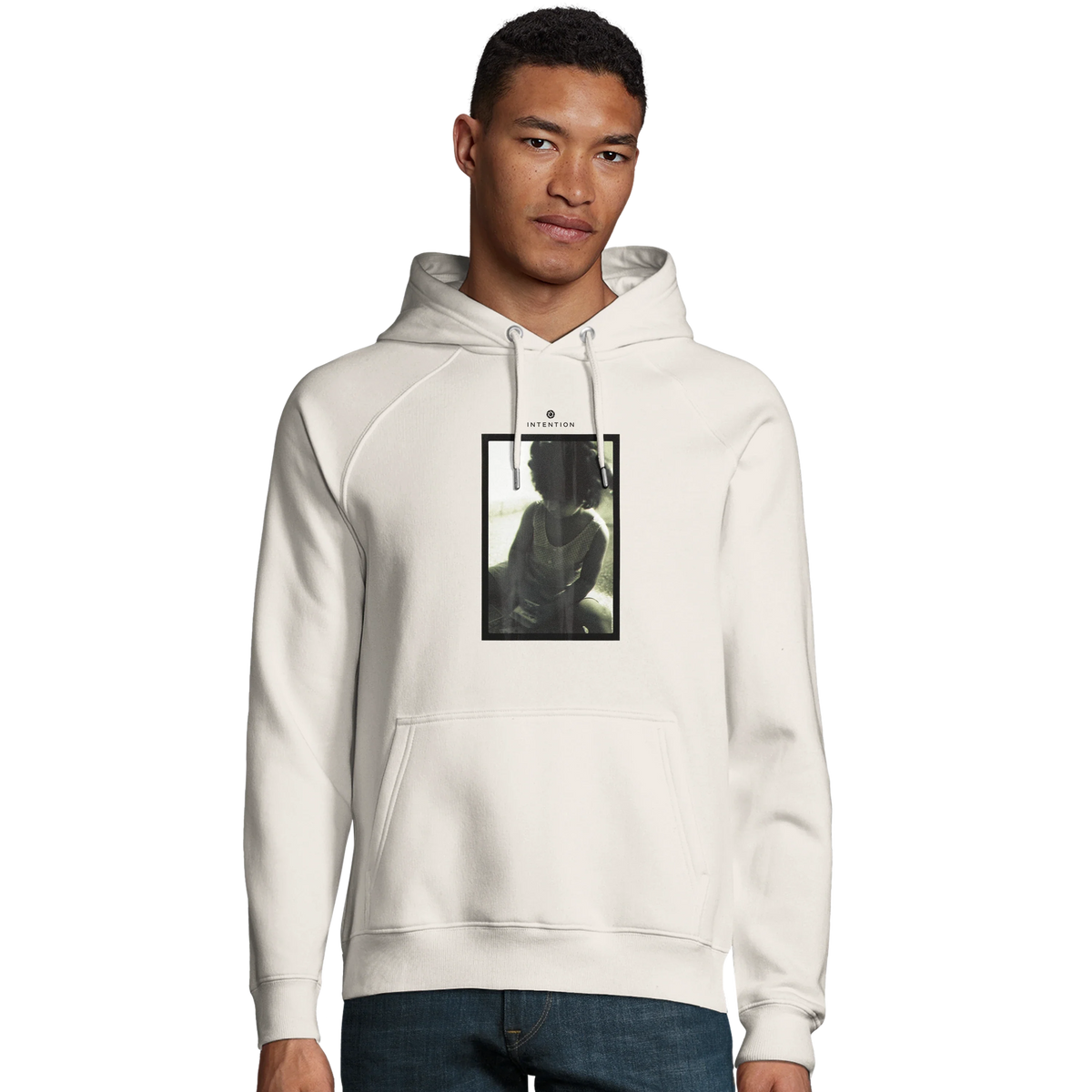 Sharing - "Little Secret" Hoodie Off White 3