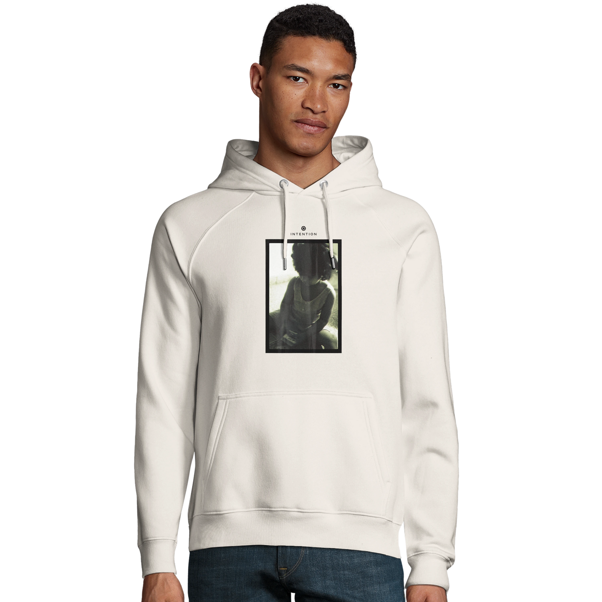 Sharing - "Little Secret" Hoodie Off White 3