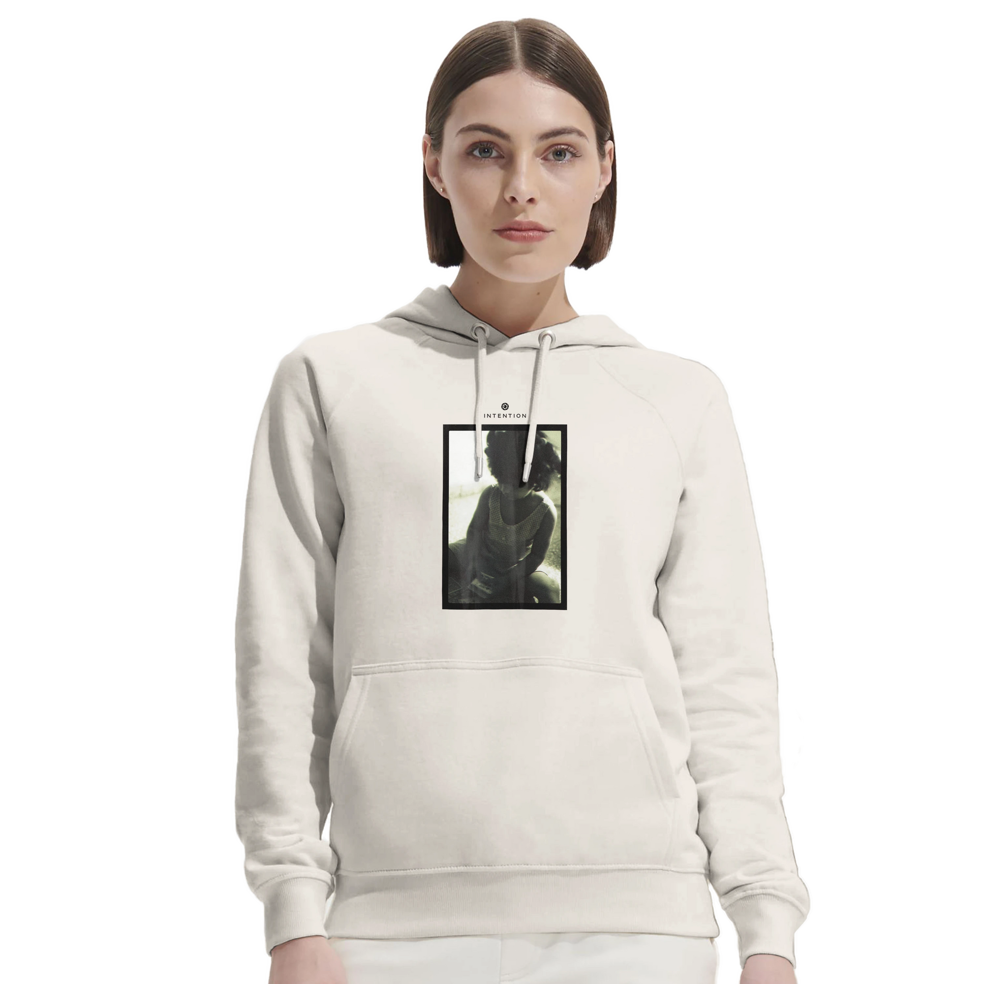 Sharing - "Little Secret" Hoodie Off White 5