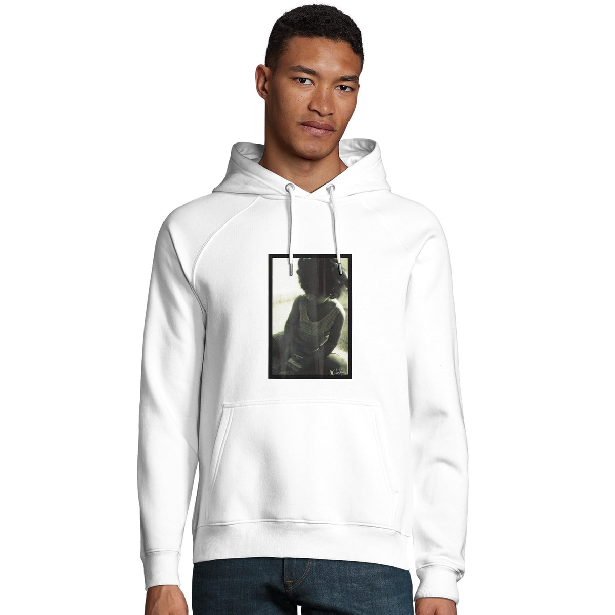 Sharing - "Little Secret" Hoodie White 3