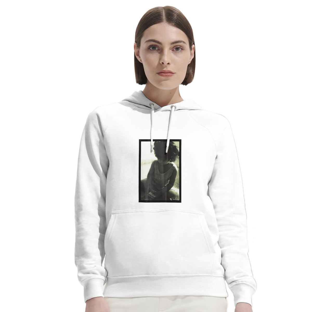 Sharing - "Little Secret" Hoodie White 5