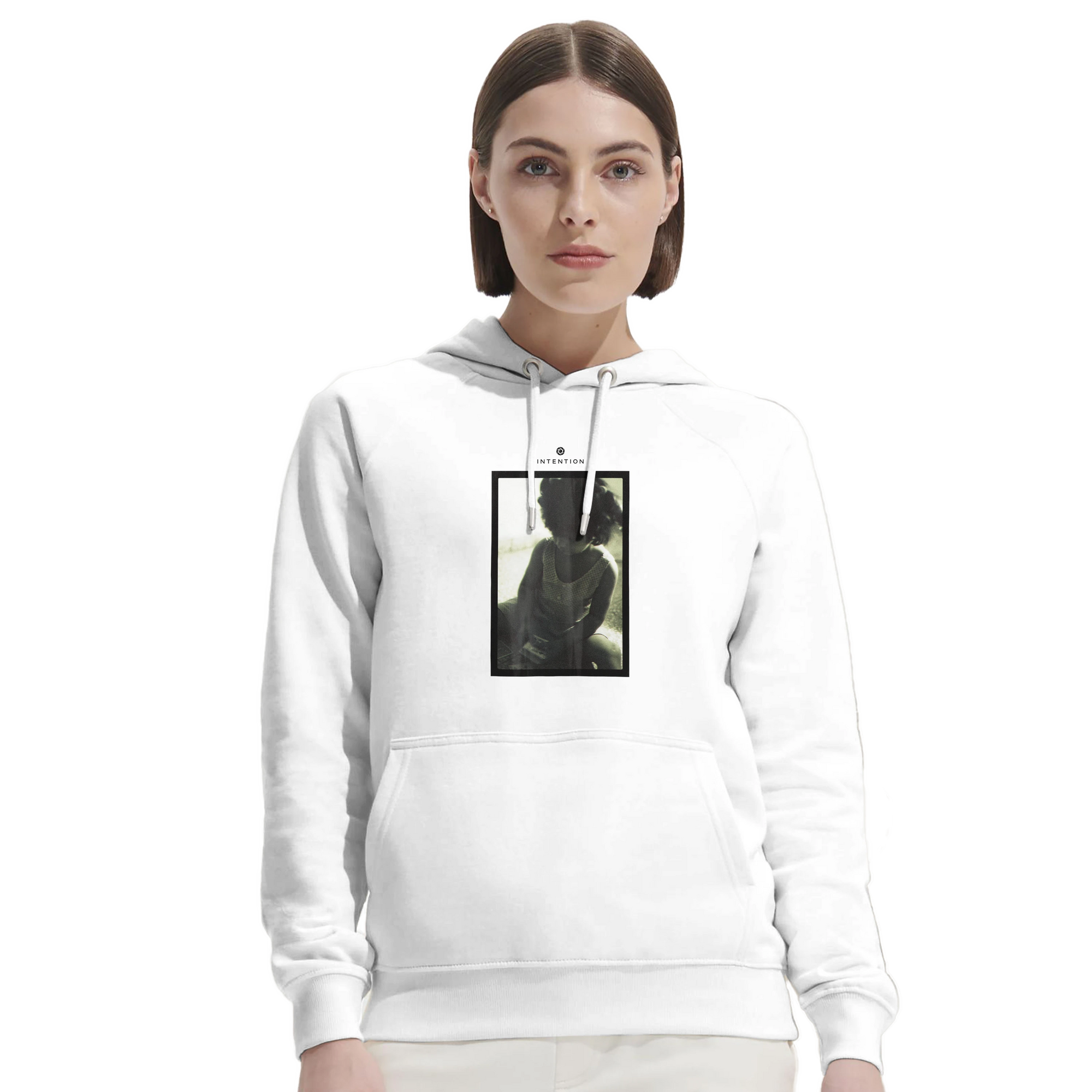Sharing - "Little Secret" Hoodie White 5