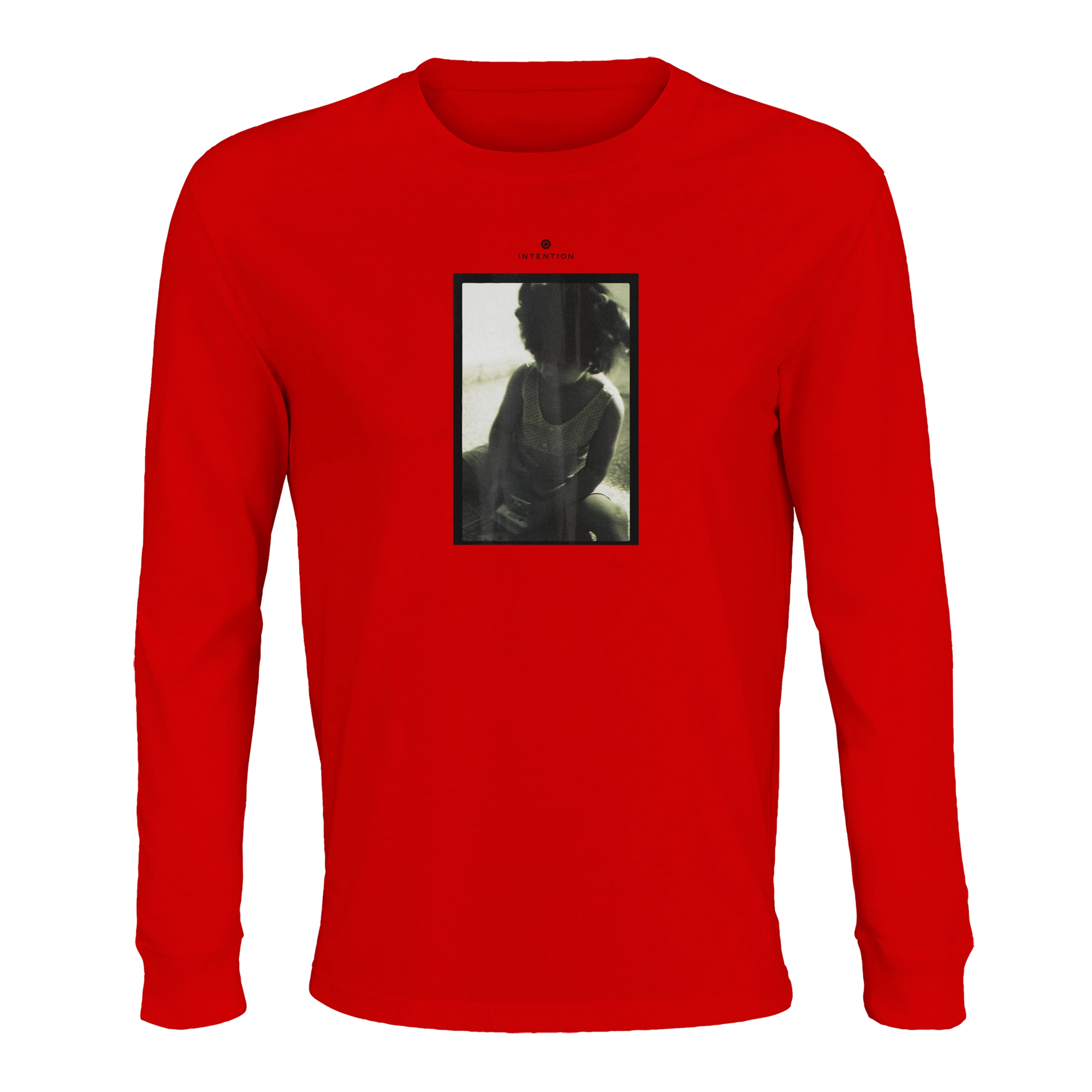 Sharing - "Little Secret" Long sleeve Bright Red 1